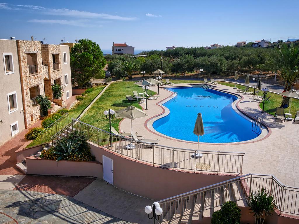 Areti Aparthotel Chania  Exteriör bild
